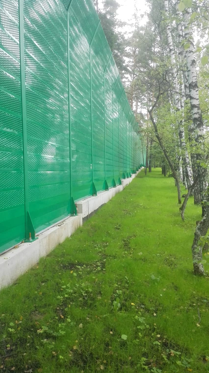 Шумозащитные экраны частного владения в Одинцовском р-не Московской области